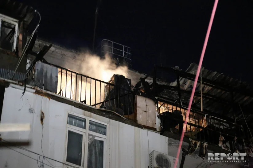 В Баку в результате возгорания в общежитии пострадали 5 человек - ФОТО