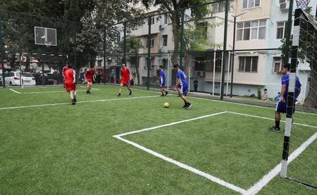 Bakıda növbəti abad həyət istifadəyə verilib
