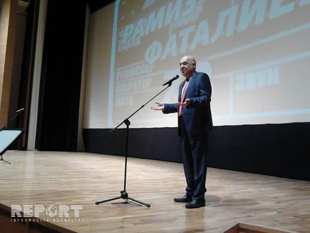 Ramiz Fətəliyevin 70 illik yubileyi keçirilib - FOTO