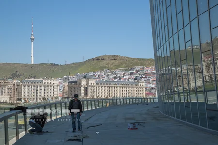 Yeni açılan Bakı Su İdmanı Mərkəzindən - REPORTAJ