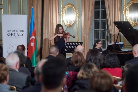 Strasburqda Xocalı qurbanlarının xatirəsi yad edildi - FOTO
