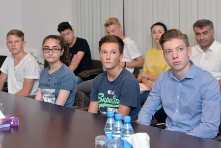 ​SOCAR-la əməkdaşlıq çərçivəsində alman məktəblilər Azərbaycana gəliblər