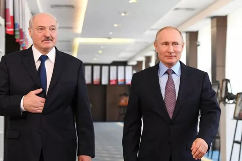 Путин и Лукашенко посетили космодром Восточный