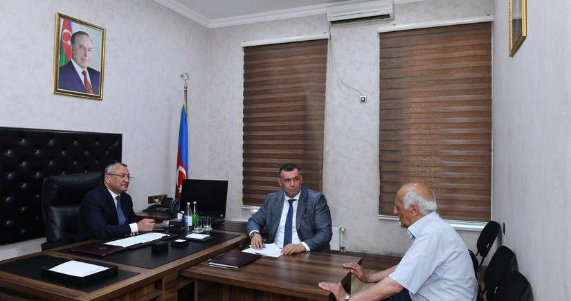 Dövlət Komitəsində vətəndaşların növbəti qəbulu keçirilib