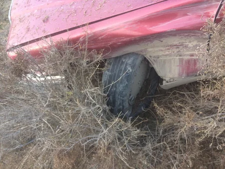 Neftçalada “Audi” traktoru keçmək istəyərkən qəzaya düşüb