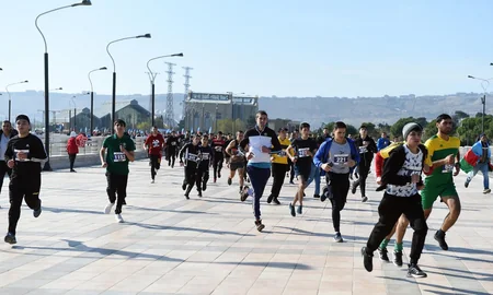 Bakıda qələbə qaçışı təşkil edilib