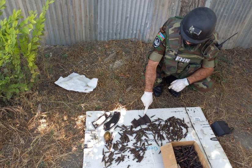 В поселке Кешля обнаружены боеприпасы