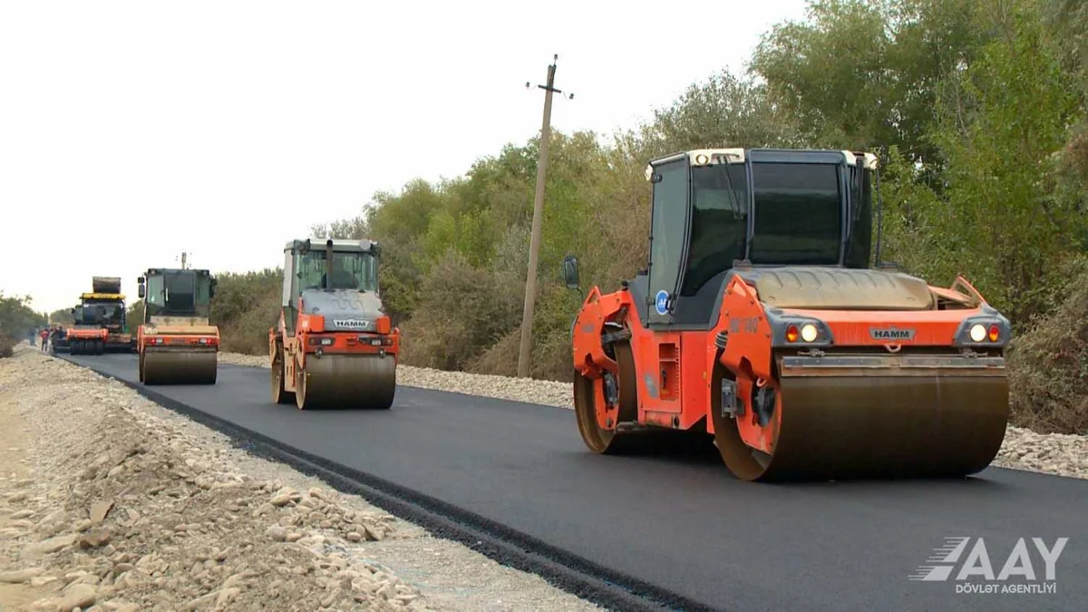 Ucarda uzunluğu 28,5 kilometr olan yol asfaltlanır