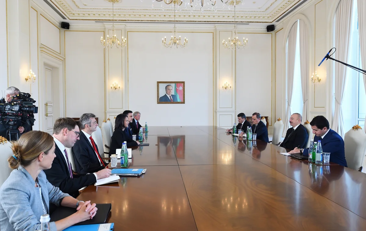 President Ilham Aliyev receives Foreign Minister of Germany