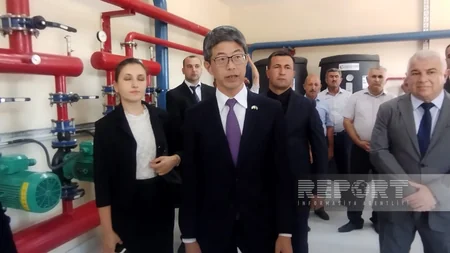 Yaponiyanın maliyyə dəstəyi ilə Bərdədə mərkəzləşdirilmiş istilik sistemi üzrə layihə icra olunub