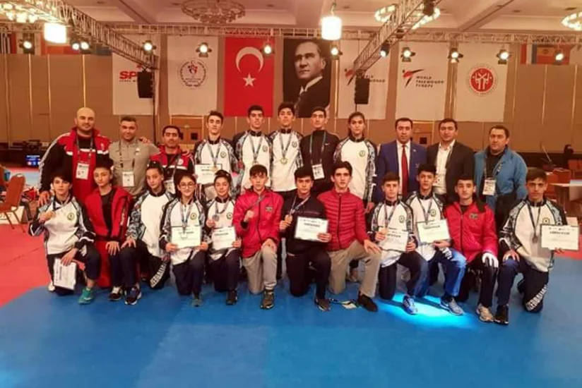 Azərbaycan taekvandoçuları Avropa çempionatının ikinci günündə 10 medal qazanıb