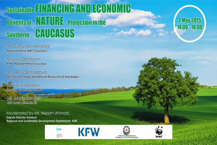 WWF, KfW, IDEA və Azərbaycan Hökuməti təbiətə kapital investisiyalarının əsaslandırılması istiqamətində birgə çalışacaq