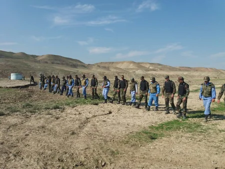 Xızıda daha 136 ədəd partlamamış hərbi sursat aşkarlanıb