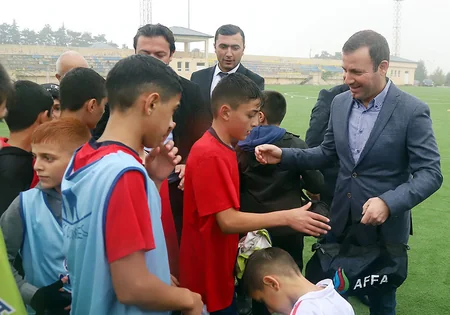 AFFA Executive Vice President visits Oghuz district