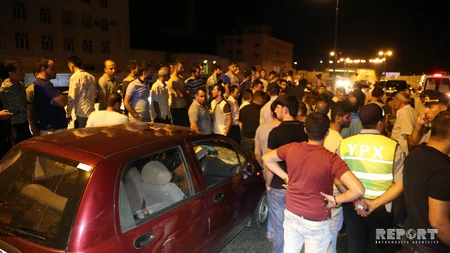 Ziya Bünyadov prospektində yaşlı kişini maşın vuraraq öldürüb - FOTO - VİDEO - YENİLƏNİB