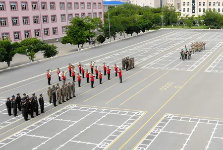 Əlahiddə Ümumqoşun Orduda “Zabit hazırlığı kursu”nun buraxılış mərasimi keçirilib