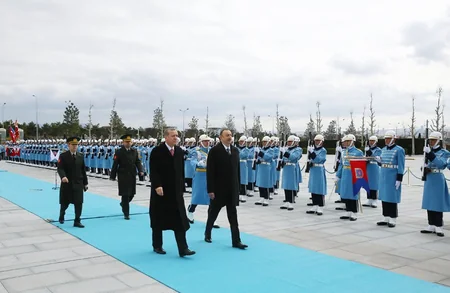Azerbaijani and Turkish Presidents have one-on-one meeting