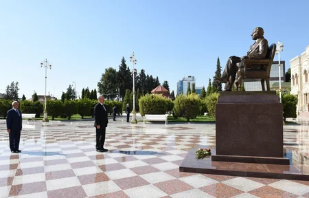 Prezident İlham Əliyev Xaçmaza səfərə gedib