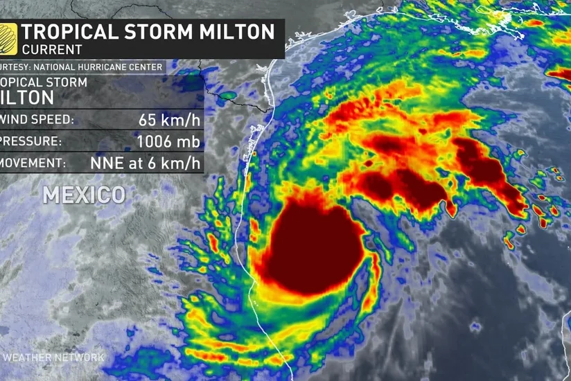 Tropical storm Milton forms in Gulf of Mexico, may intensify to hurricane threatening Florida