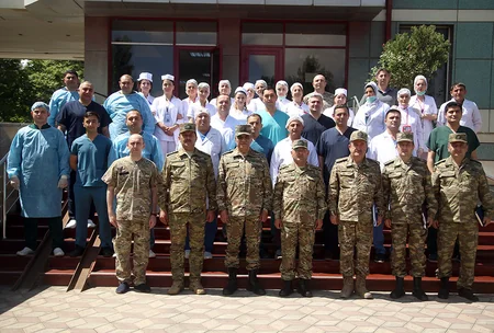 Baş Klinik Hospitalda tibbi təlim keçirilib