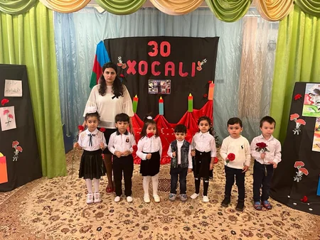 Bakıda xüsusi körpələr evində Xocalı soyqırımı qurbanlarının xatirəsi anılıb