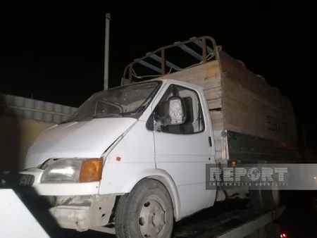 Bakıda yol qəzasında 2 nəfər avtomobildə yanaraq ölüb