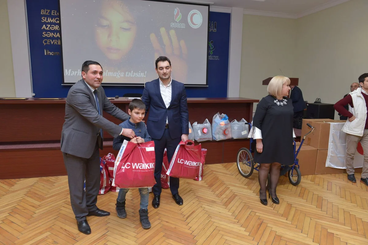 Azərikimyanın keçirdiyi Mərhəmətli olmağa tələsin adlı xeyriyyə aksiyasına yekun vurulub