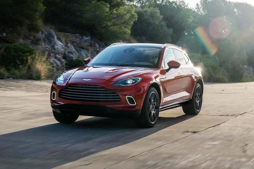 Aston Martin's first SUV helps push up sales by over 200%