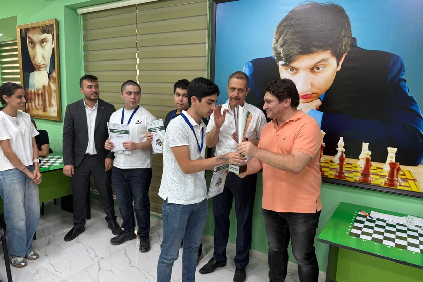Vugar Gashimov Open 2025 beynəlxalq şahmat turnirinə yekun vurulub