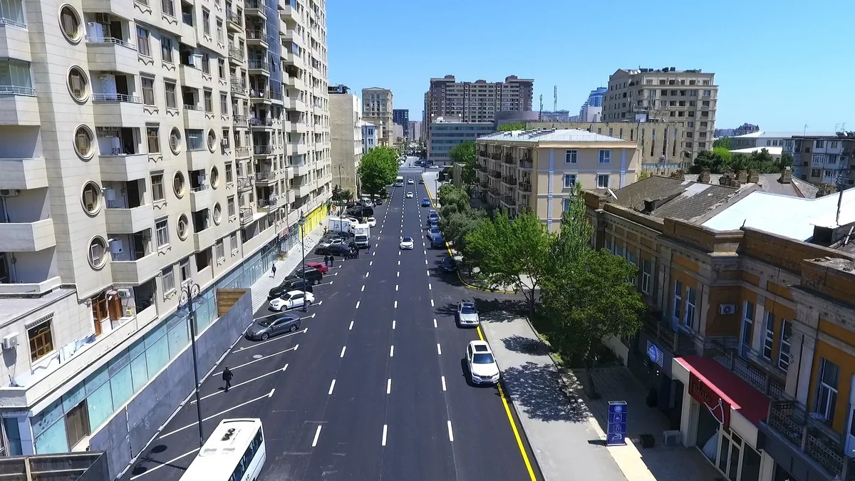 Bakıda yeni yol qovşağının yaradılması işləri davam etdirilir