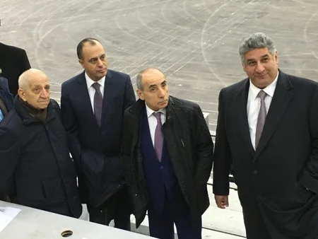 Təşkilat Komitəsi Ümumdünya Şahmat Olimpiadasının keçiriləcəyi məkanda olub