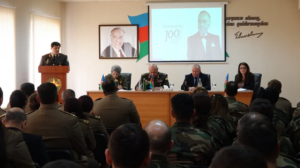 FHN-in Xüsusi Riskli Xilasetmə Xidməti “Heydər Əliyev İli”nə həsr olunmuş tədbir keçirib