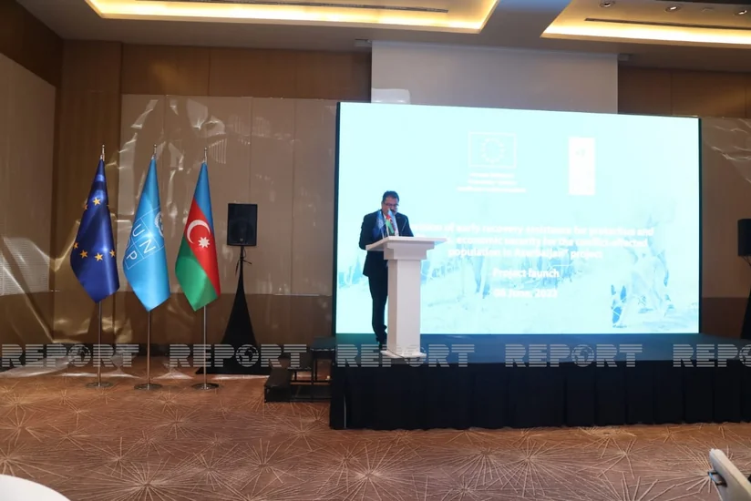 Münaqişənin təsirinə məruz qalan əhalinin müdafiəsi, yaşayış vasitələri və iqtisadi təhlükəsizliyi ilə bağlı layihə başlayır