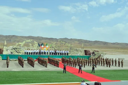 “Artilleriya atəşinin ustaları” müsabiqəsinin bağlanış mərasimi keçirilib