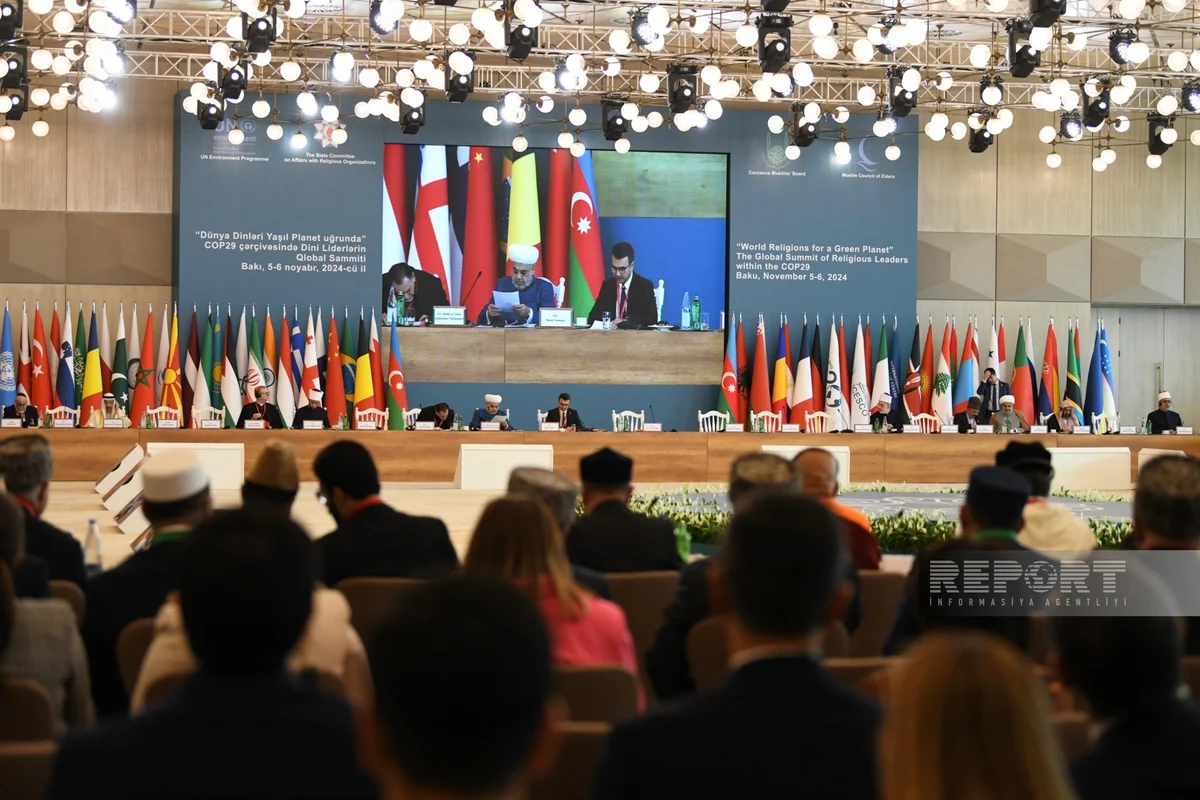 Dini Liderlərin Qlobal Sammitinin iştirakçıları Prezident İlham Əliyevə təşəkkür məktubu ünvanlayıb