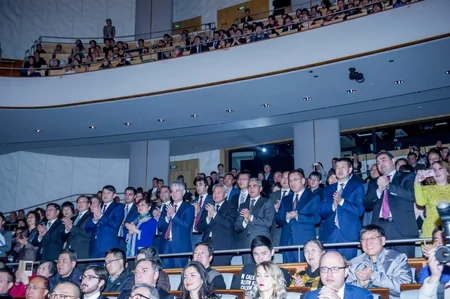 Heydər Əliyev Fondunun təşkilatçılığı ilə Pekində Azərbaycan-Çin dostluq konserti keçirilib
