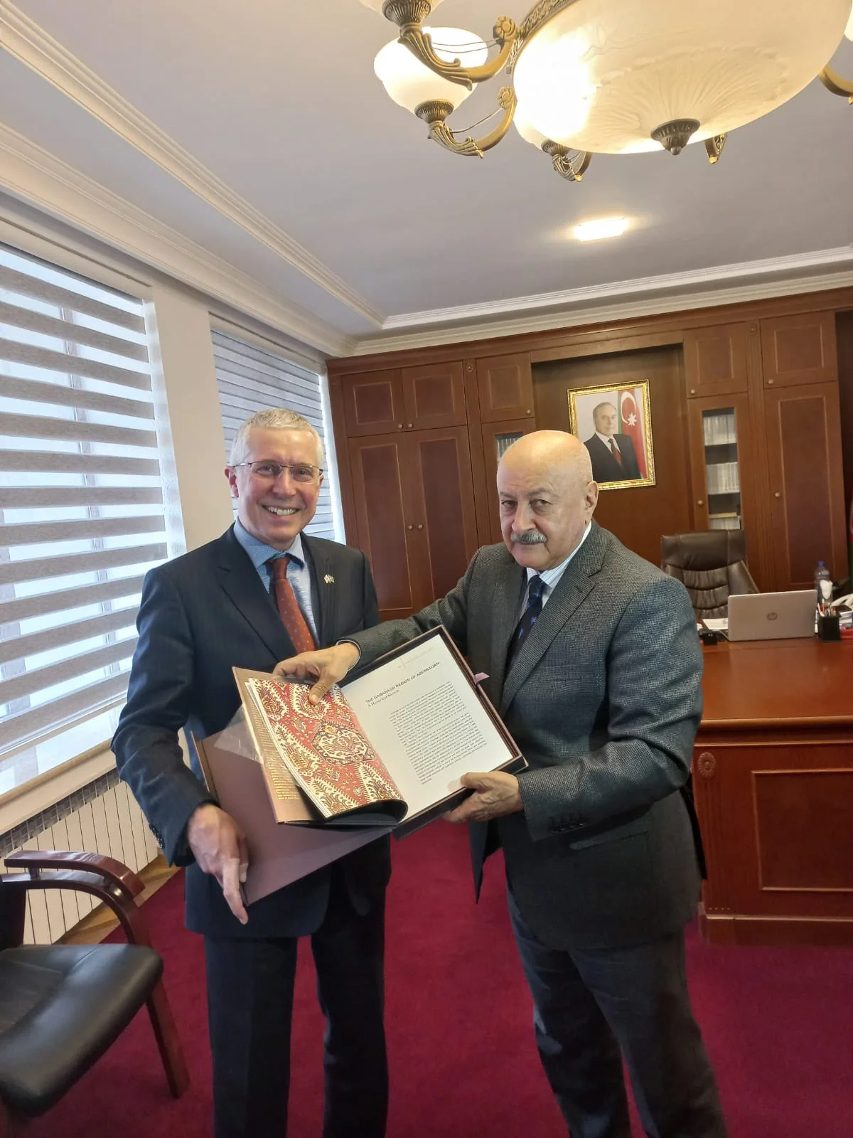 Böyük Britaniya səfiri Ağcabədinin icra başçısı ilə görüşüb