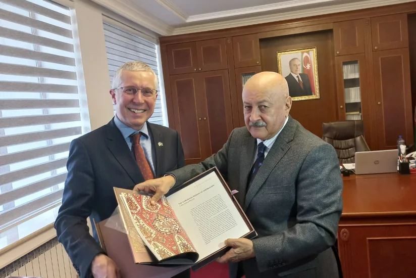 Böyük Britaniya səfiri Ağcabədinin icra başçısı ilə görüşüb