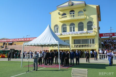 Neft, qaz və kimya sənayesi işçilərinin XXV Spartakiadasının açılış mərasimi keçirilib