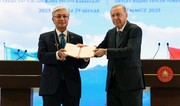 Qazaxıstan Prezidenti Türkiyənin ən yüksək dövlət mükafatı ilə təltif edilib