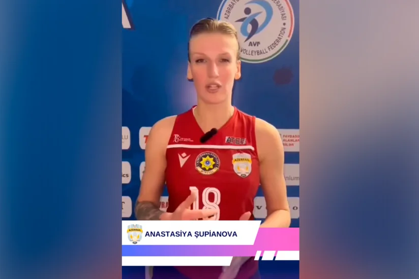 Azərreylin voleybolçusu: Bugünkü matçda komanda ruhu göstərə bildik