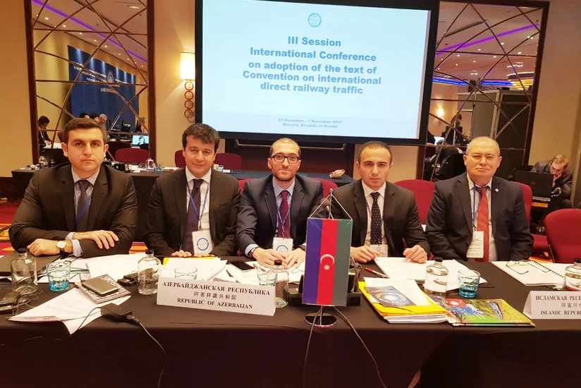 “Birbaşa dəmir yolu bağlantısı haqqında konvensiya” Varşavada müzakirə olunub
