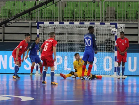 Azərbaycanın futzal millisi Avropa çempionatında 1/4 finala yüksəlib - FOTO