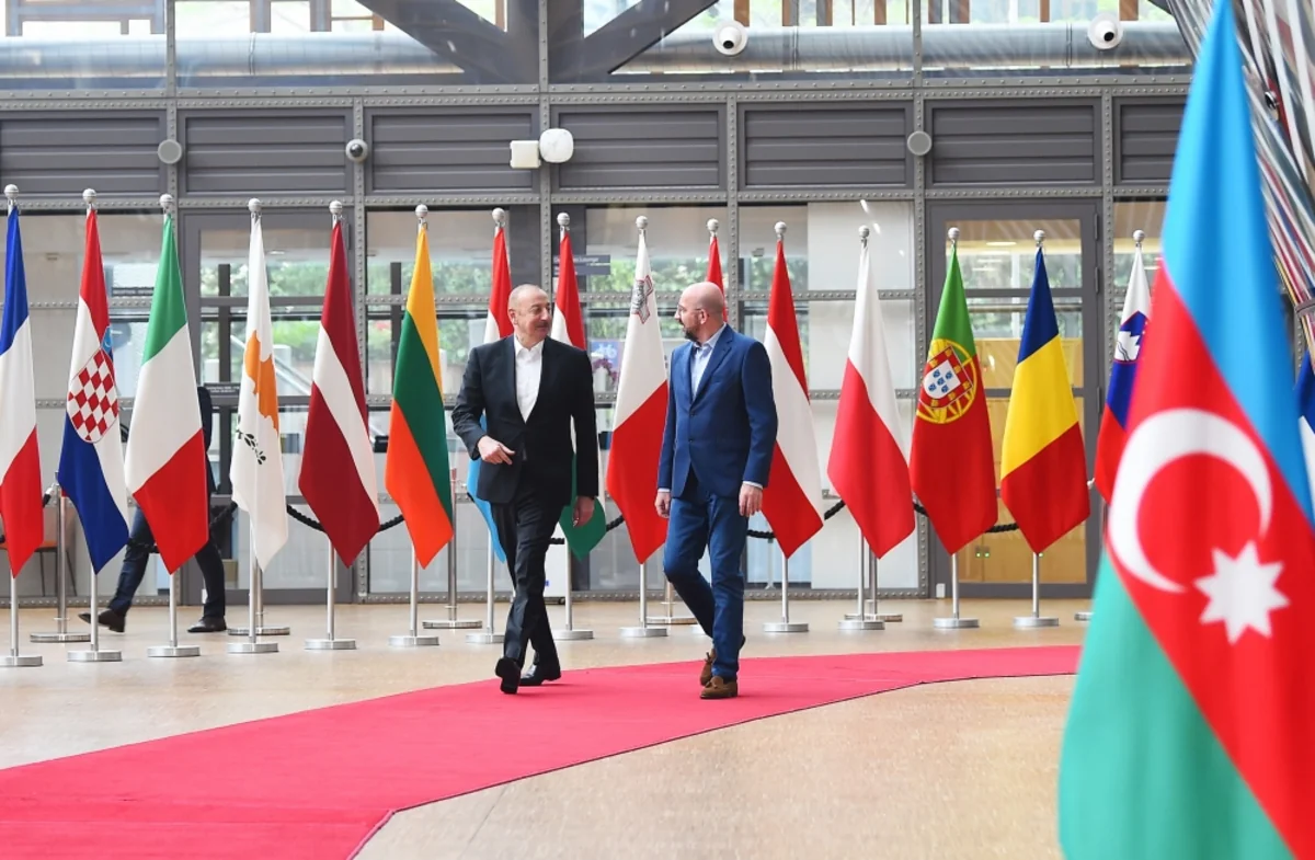 İlham Əliyev və Şarl Mişelin görüşündə Brüssel formatının bərpasından məmnunluq ifadə olunub