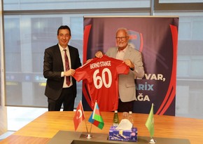Turan Tovuzun İdarə Heyətinin sədri Bernd Ştange ilə görüşüb