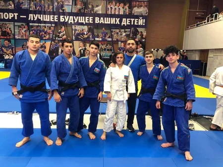 Yeniyetmə cüdoçularımız Rusiyada gümüş medallara sahib olublar