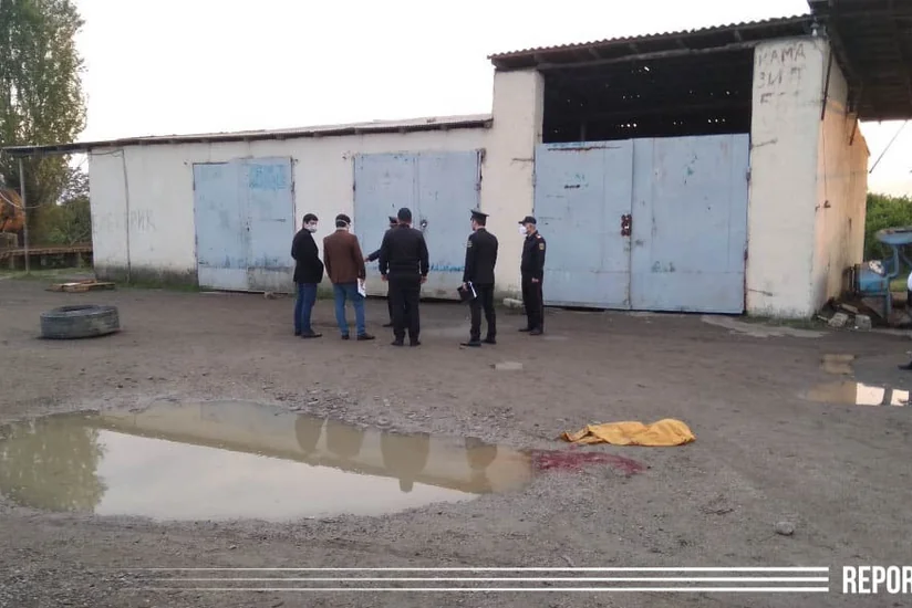 В Лянкяране в авторемонтном цеху произошел взрыв, есть погибший и раненый - ФОТО