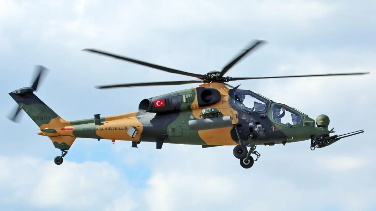 Turkish helicopter crashes in Iraq