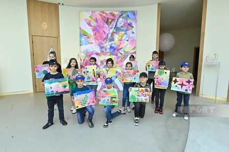 “9 senses” incəsənət mərkəzində uşaqlar üçün “Yaradıcılıq marafonu” keçirilib