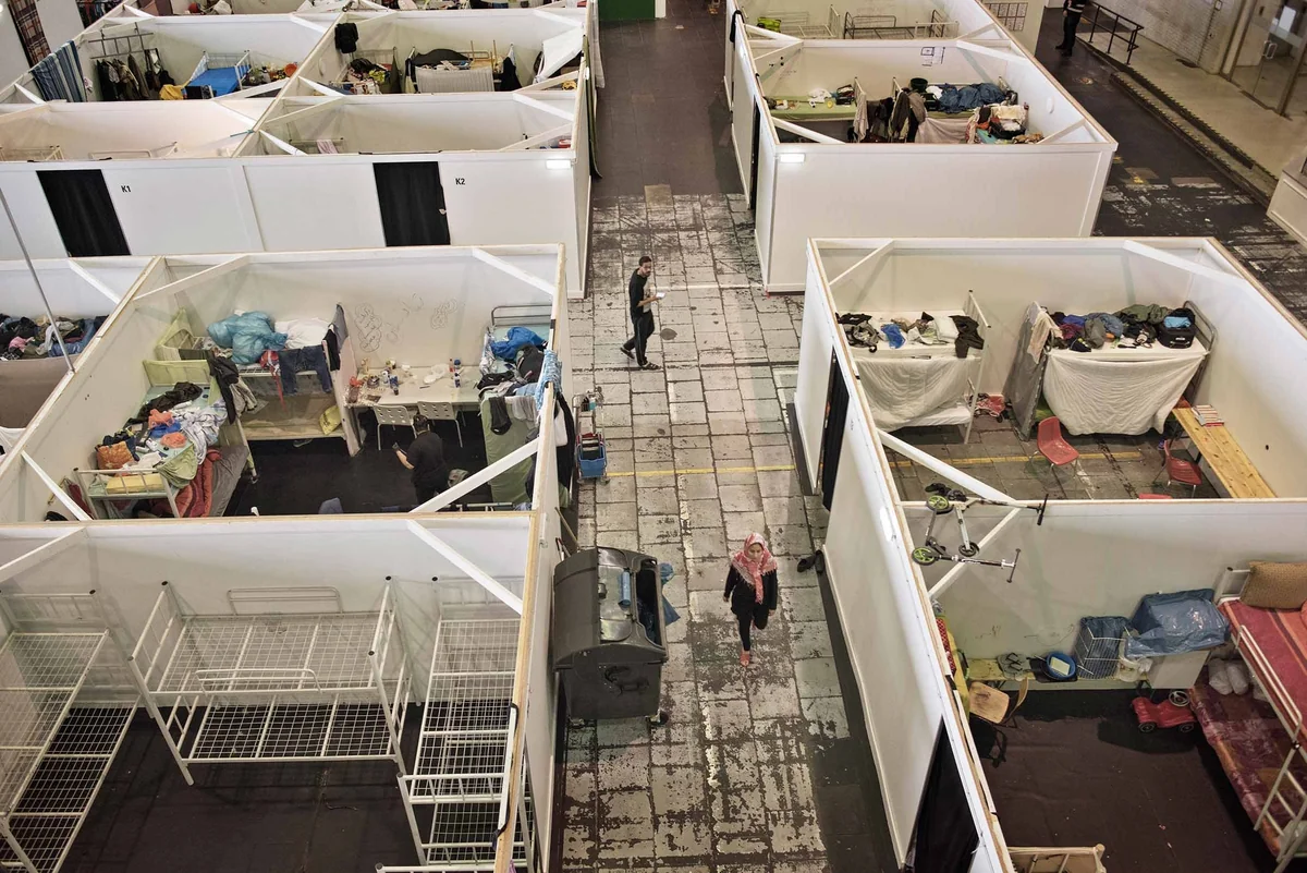 Almaniyada qaçqın kampında qıza görə dava - azərbaycanlı başından yaralandı